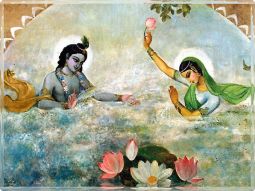 Luminous Art Radha Kund Lila